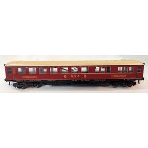 FLEISCHMANN PASSENGER CAR HO VINTAGE 1960 Dining Car 1503 Lighted Speisewagen